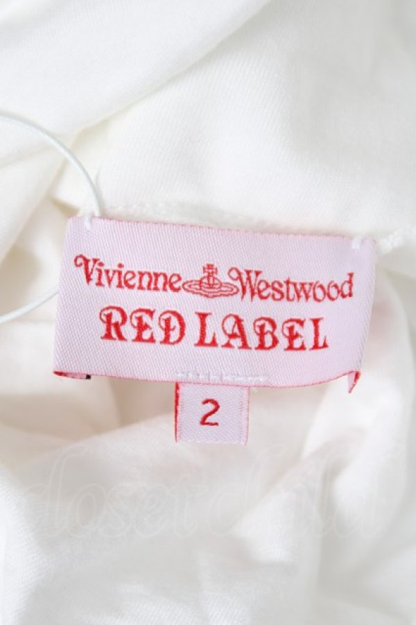 画像6: ヴィヴィアンウエストウッド 中古 / ハートフレームカットソー 2 白  Y-26-04-08-026-to-SZ-ZY (6)