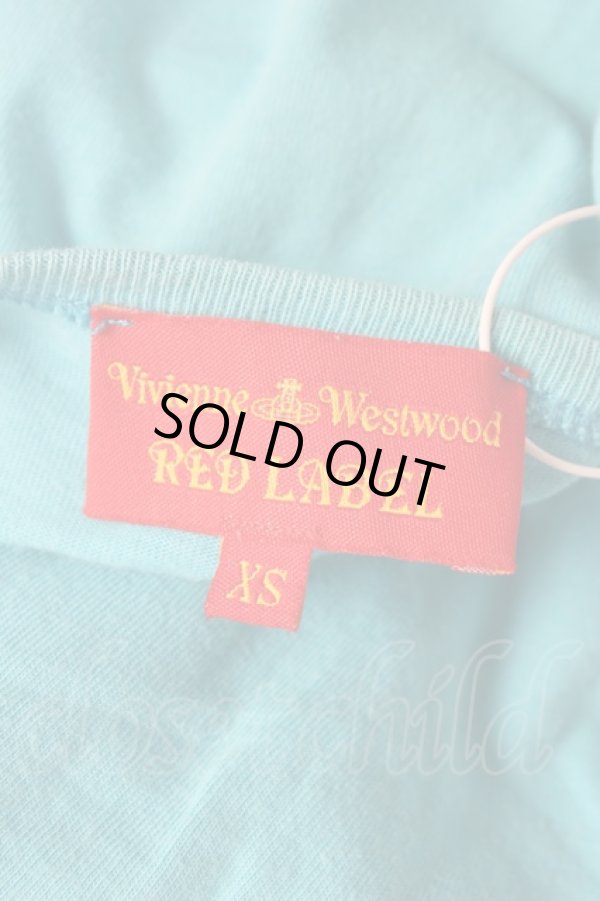画像6: ヴィヴィアンウエストウッド 中古 / カラーオーブ刺繍Tシャツ XS ブルー  Y-26-04-08-028-ts-SZ-ZY (6)