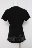 画像2: ヴィヴィアンウエストウッド MAN 中古 / オーブ刺繍Tシャツ 44 ブラック  Y-26-04-08-029-ts-SZ-ZY (2)
