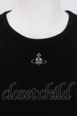画像4: ヴィヴィアンウエストウッド MAN 中古 / オーブ刺繍Tシャツ 44 ブラック  Y-26-04-08-029-ts-SZ-ZY (4)