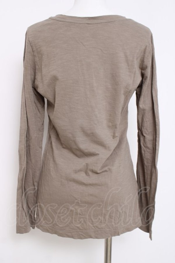 画像2: ヴィヴィアンウエストウッド 中古 / トランプptカットソー 3 グレーブラウン  Y-26-04-08-030-ts-SZ-ZY (2)