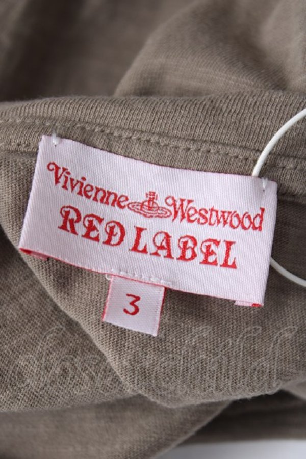 画像5: ヴィヴィアンウエストウッド 中古 / トランプptカットソー 3 グレーブラウン  Y-26-04-08-030-ts-SZ-ZY (5)