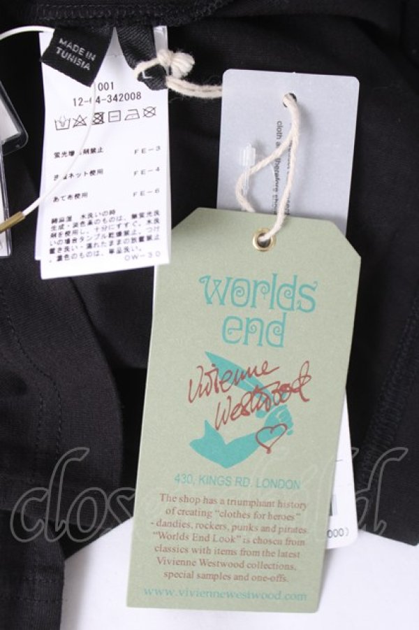 画像6: ヴィヴィアンウエストウッド 中古 / WE CLASSIC T SPADES L ブラック  Y-26-04-08-036-to-OD-ZY (6)