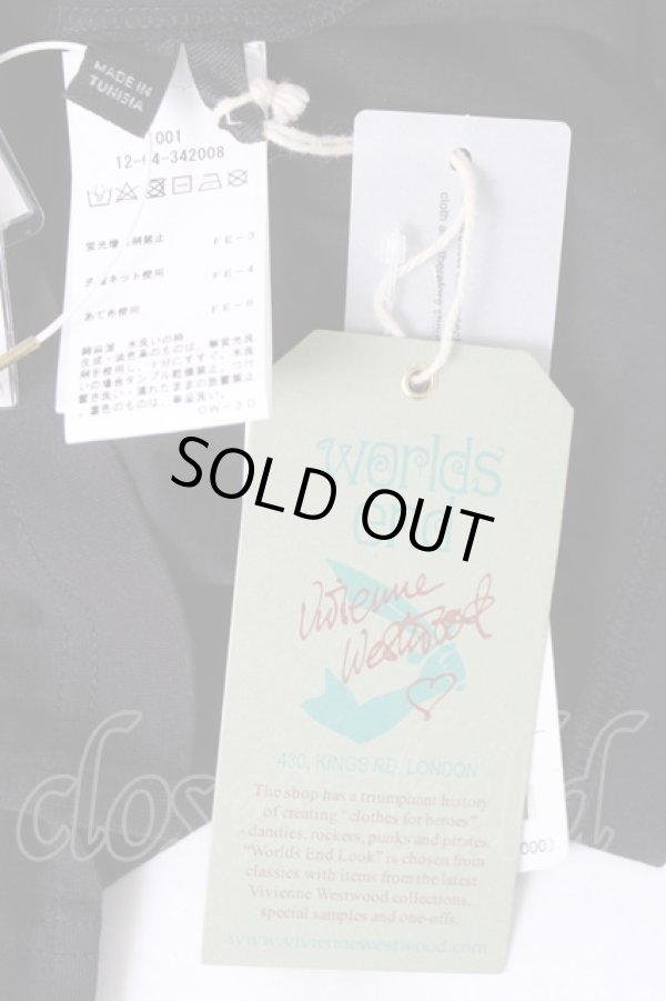 画像6: ヴィヴィアンウエストウッド 中古 / WE CLASSIC T SPADES L ブラック  Y-26-04-08-036-to-OD-ZY (6)