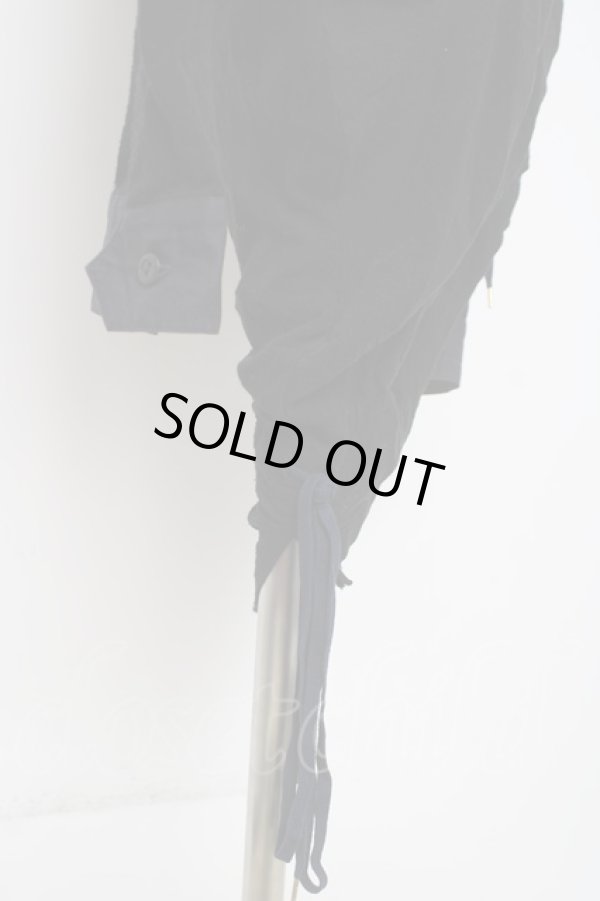 画像4: ヴィヴィアンウエストウッド MAN 中古 / セーラーカラー変形トップス 44 黒  Y-26-04-08-037-to-SZ-ZY (4)