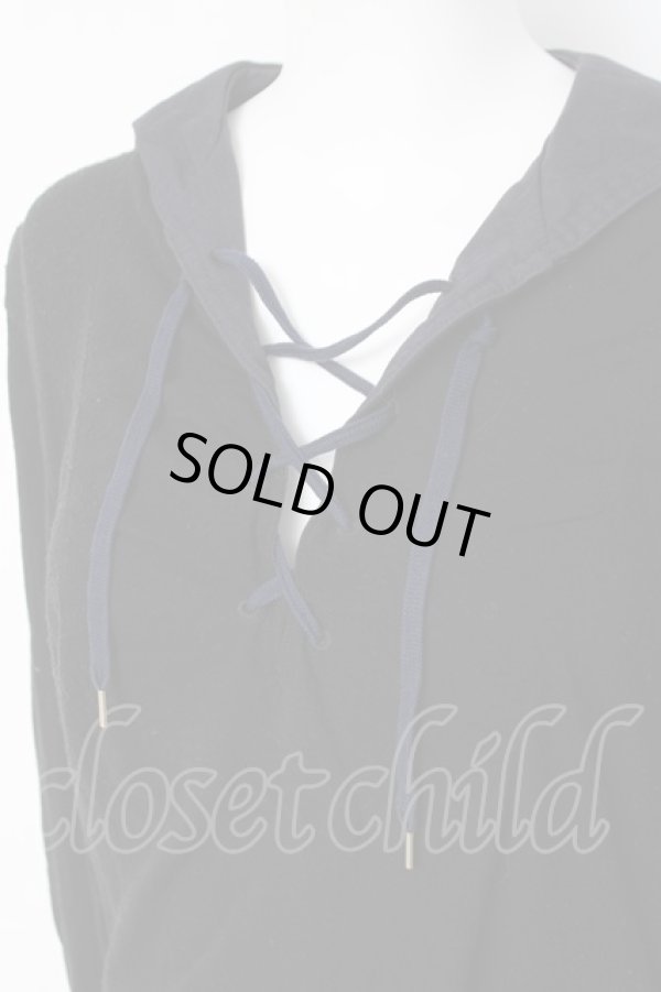 画像5: ヴィヴィアンウエストウッド MAN 中古 / セーラーカラー変形トップス 44 黒  Y-26-04-08-037-to-SZ-ZY (5)