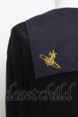 画像6: ヴィヴィアンウエストウッド MAN 中古 / セーラーカラー変形トップス 44 黒  Y-26-04-08-037-to-SZ-ZY (6)