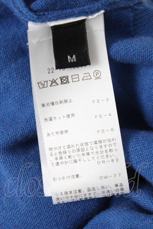 画像6: ヴィヴィアンウエストウッド 中古 / SAMUEL CARDIGAN M ブルー  Y-26-04-08-038-to-OD-ZY (6)