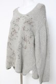 画像3: ヴィヴィアンウエストウッド MAN 中古 / フラワープリントセーター XS グレー  Y-26-04-08-041-to-SZ-ZY (3)