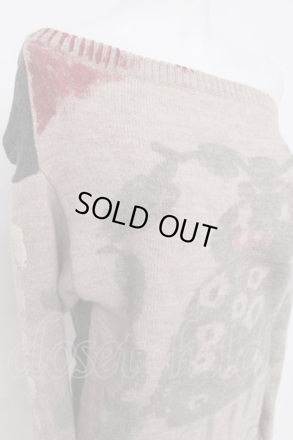 画像5: ヴィヴィアンウエストウッド 中古 / モンスターニット M ベージュ  Y-26-04-08-042-to-SZ-ZY (5)