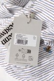画像8: ヴィヴィアンウエストウッド 中古 / DRUNKEN SHIRT 42 ホワイト/ブルー×ブラウンストライプ  Y-26-04-08-043-bl-OD-ZY (8)
