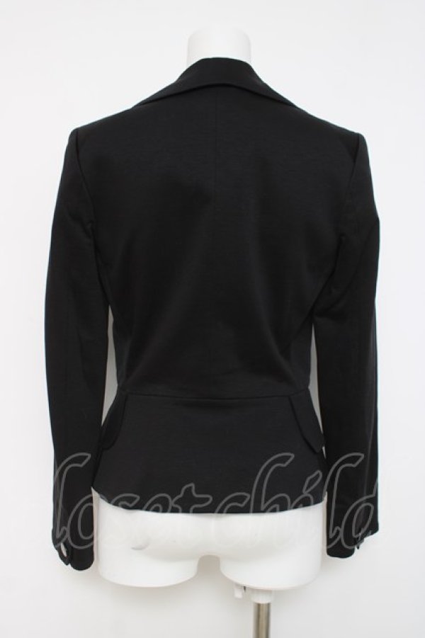 画像2: ヴィヴィアンウエストウッド 中古 / ラブジャケット(バレンシア生地） 2 ブラック  Y-26-04-08-045-jc-SZ-ZY (2)