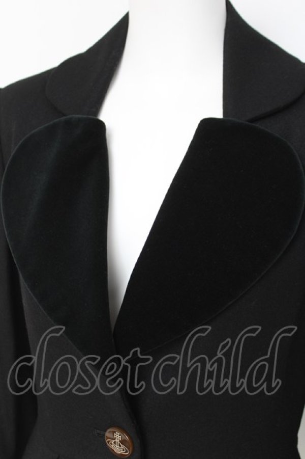 画像6: ヴィヴィアンウエストウッド 中古 / ラブジャケット 2 ブラック  Y-26-04-08-046-jc-SZ-ZY (6)