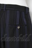 画像3: ヴィヴィアンウエストウッド 中古 / STRIPESパンツ 38 ブラック/ネイビー  Y-26-04-08-047-pa-OD-ZY (3)