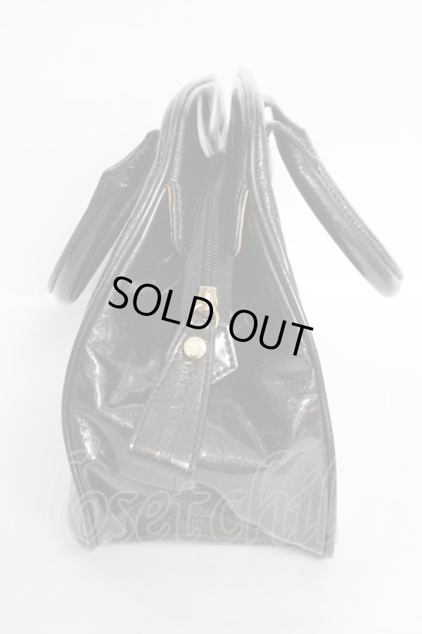 画像3: ヴィヴィアンウエストウッド 中古 / グリッターチャンスリーヤスミンバッグ  黒  Y-26-04-08-007-ba-SZ-ZY (3)