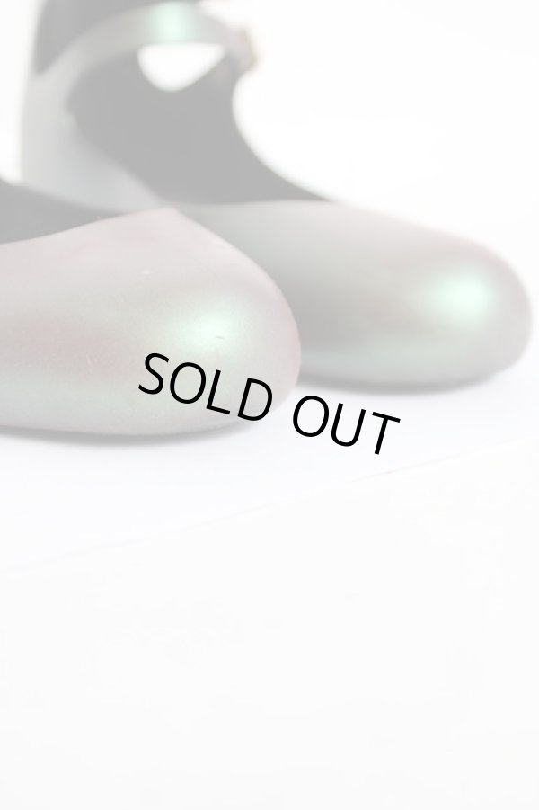 画像6: ヴィヴィアンウエストウッド 中古 / ANGLOMANIA×melissa Ballerinaシューズ 24 グリーン  Y-26-04-08-009-sh-SZ-ZH (6)