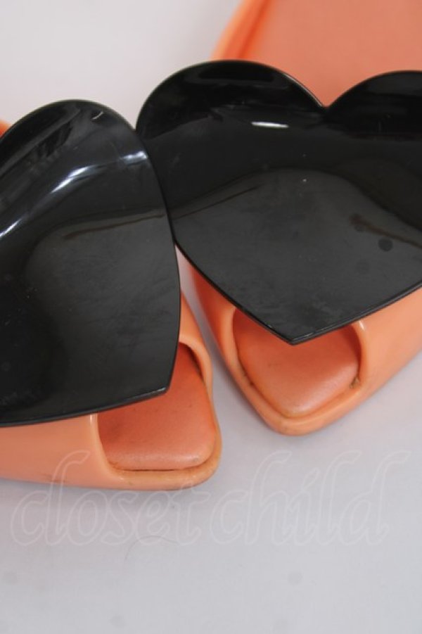 画像6: ヴィヴィアンウエストウッド×Melissa 中古 / Lady Dragonシューズ 5 オレンジ  Y-26-04-08-011-sh-SZ-ZY (6)