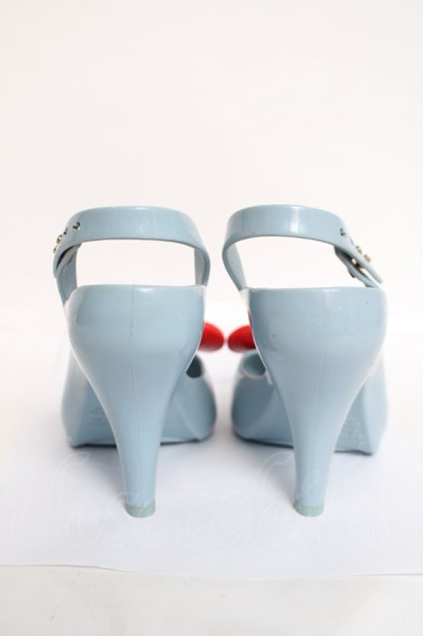 画像3: ヴィヴィアンウエストウッド×Melissa 中古 / Lady Dragonシューズ 5 サックス  Y-26-04-08-014-sh-SZ-ZY (3)