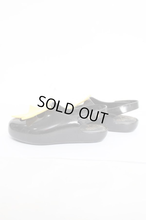 画像2: ヴィヴィアンウエストウッド×Melissa 中古 / Baby Bowシューズ 13cm 黒  Y-26-04-08-015-sh-SZ-ZY (2)
