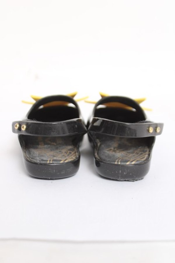 画像3: ヴィヴィアンウエストウッド×Melissa 中古 / Baby Bowシューズ 13cm 黒  Y-26-04-08-015-sh-SZ-ZY (3)