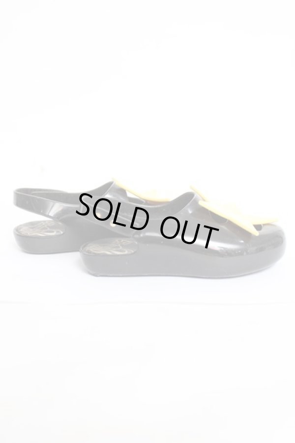 画像4: ヴィヴィアンウエストウッド×Melissa 中古 / Baby Bowシューズ 13cm 黒  Y-26-04-08-015-sh-SZ-ZY (4)