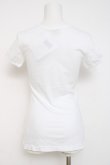 画像2: ヴィヴィアンウエストウッド 中古 / カラーオーブ刺繍Tシャツ XS ホワイト  Y-26-04-08-017-ts-SZ-ZY (2)