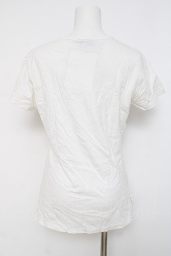 画像2: ヴィヴィアンウエストウッド MAN 中古 / TOO FAST TO LIVE Tシャツ 44 ホワイト  Y-26-04-08-019-to-SZ-ZY (2)