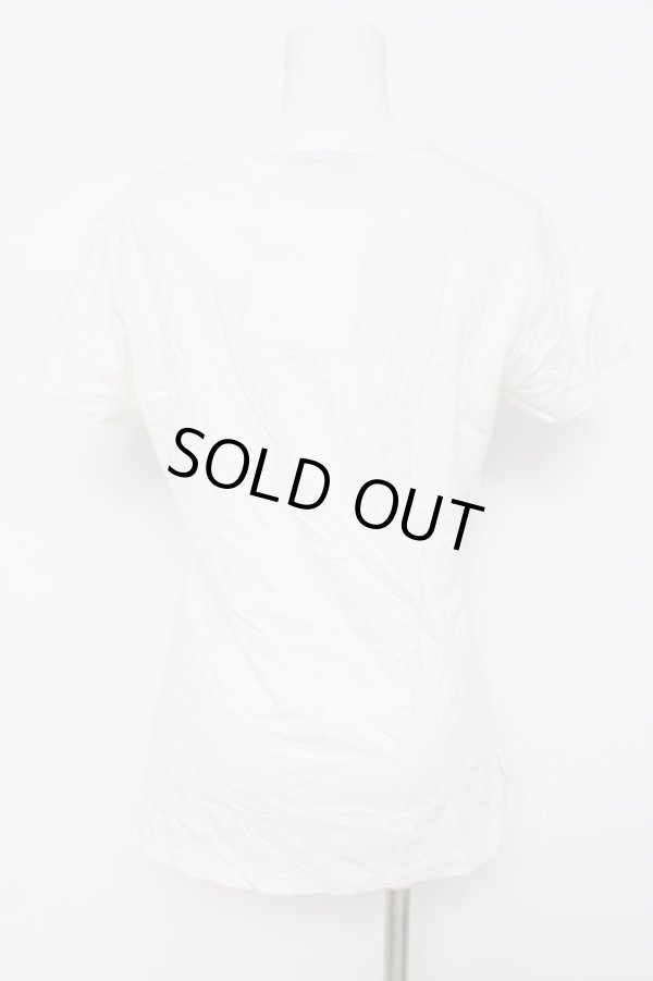 画像2: ヴィヴィアンウエストウッド MAN 中古 / TOO FAST TO LIVE Tシャツ 44 ホワイト  Y-26-04-08-019-to-SZ-ZY (2)