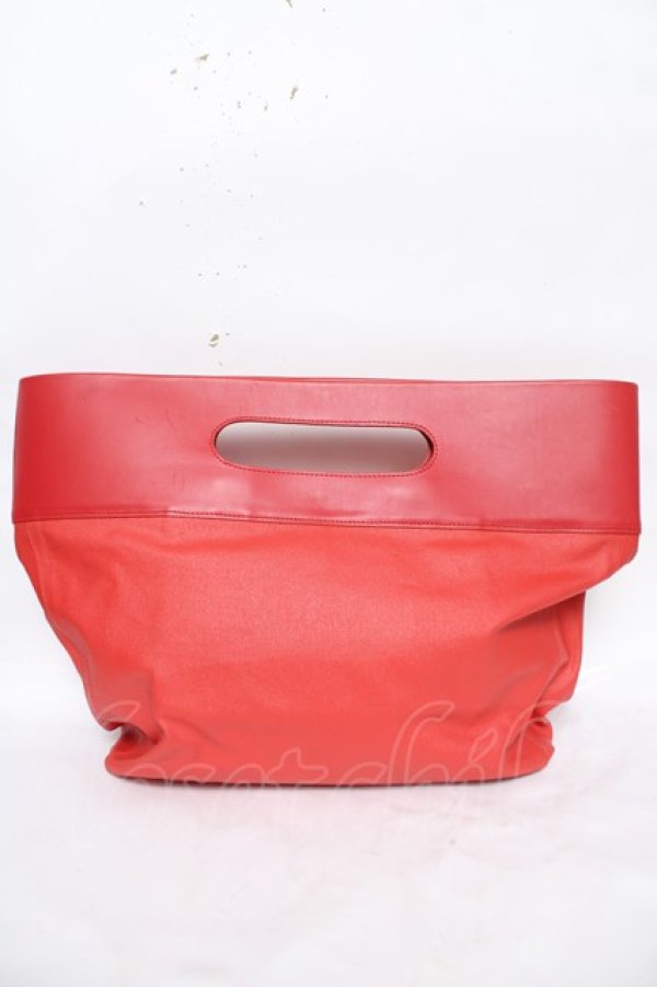 画像2: ヴィヴィアンウエストウッド 中古 / キャリークラッチバック  赤  Y-26-04-15-006-ba-AS-ZY (2)