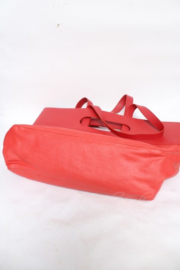 画像5: ヴィヴィアンウエストウッド 中古 / キャリークラッチバック  赤  Y-26-04-15-006-ba-AS-ZY (5)