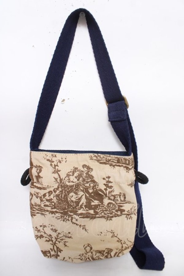 画像2: ヴィヴィアンウエストウッド 中古 / POMADOUR MINI SACK  ベージュ  Y-26-04-15-007-ba-SZ-ZY (2)