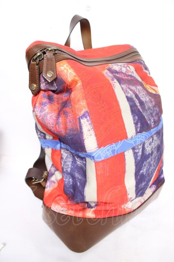 画像2: ヴィヴィアンウエストウッド 中古 / ALBERT BACKPACK UNION JACK   Y-26-04-15-008-ba-SZ-ZH (2)