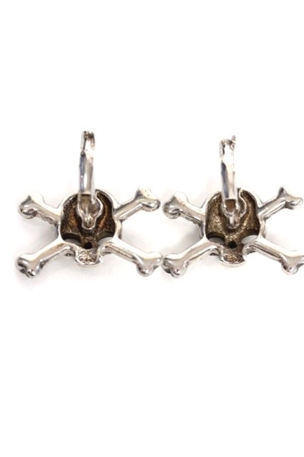 画像2: ヴィヴィアンウエストウッド 中古 / diamante skull pierce  シルバー  Y-26-05-03-002-ac-SZ-ZY (2)