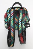 画像2: ANGLOMANIA 中古 / チャーム付キチェック柄バックパック  グリーン  Y-26-05-03-023-ba-SZ-ZY (2)