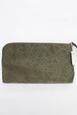 画像2: ヴィヴィアンウエストウッド 中古 / ORBエンボスクラッチバッグ  カーキグリーン  Y-26-05-03-024-ba-SZ-ZY (2)