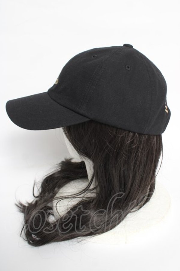 画像2: ヴィヴィアンウエストウッド 中古 / BASEBALL CAP S/M ブラック  Y-26-05-03-026-ha-SZ-ZY (2)