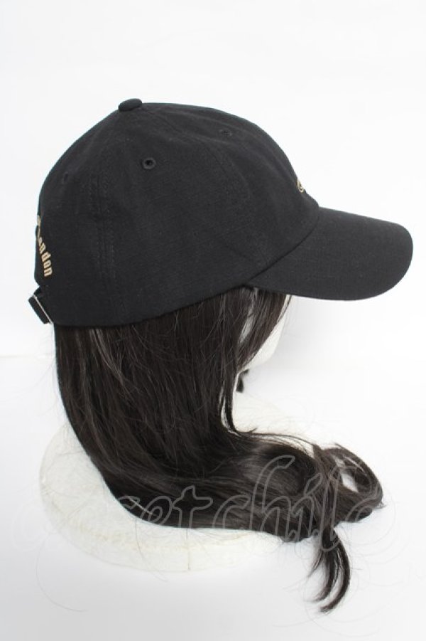 画像4: ヴィヴィアンウエストウッド 中古 / BASEBALL CAP S/M ブラック  Y-26-05-03-026-ha-SZ-ZY (4)