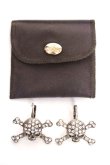 画像4: ヴィヴィアンウエストウッド 中古 / diamante skull pierce  シルバー  Y-26-05-03-002-ac-SZ-ZY (4)