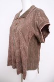 画像3: ヴィヴィアンウエストウッド 中古 / SIDE STRIPPED POLO SHIRTS XS カーキブラウン  Y-26-05-03-032-bl-SZ-ZY (3)