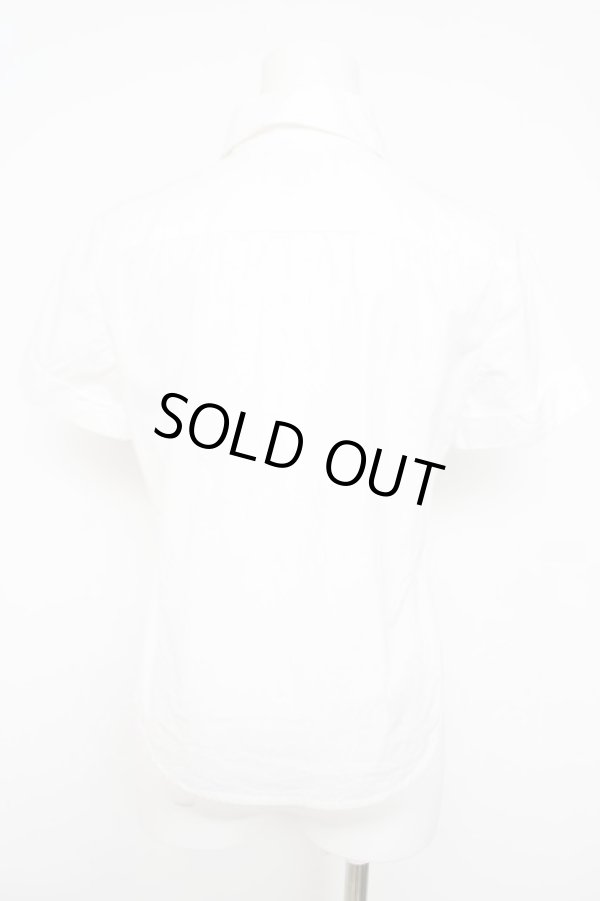 画像2: ヴィヴィアンウエストウッド 中古 / 単色オーブ刺繍ブラウス 2 ホワイト  Y-26-05-03-034-to-SZ-ZY (2)