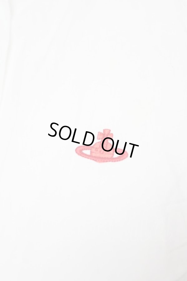 画像4: ヴィヴィアンウエストウッド 中古 / 単色オーブ刺繍ブラウス 2 ホワイト  Y-26-05-03-034-to-SZ-ZY (4)