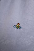 画像3: ヴィヴィアンウエストウッド 中古 / カラーオーブ刺繍ブラウス 12 ブルー  Y-26-05-03-039-bl-SZ-ZY (3)