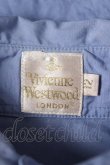 画像5: ヴィヴィアンウエストウッド 中古 / カラーオーブ刺繍ブラウス 12 ブルー  Y-26-05-03-039-bl-SZ-ZY (5)