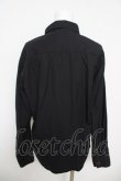 画像2: ヴィヴィアンウエストウッド MAN 中古 / ワンポイントORB “クラシック” ポプリンシャツ 48 ブラック  Y-26-05-03-043-bl-SZ-ZY (2)