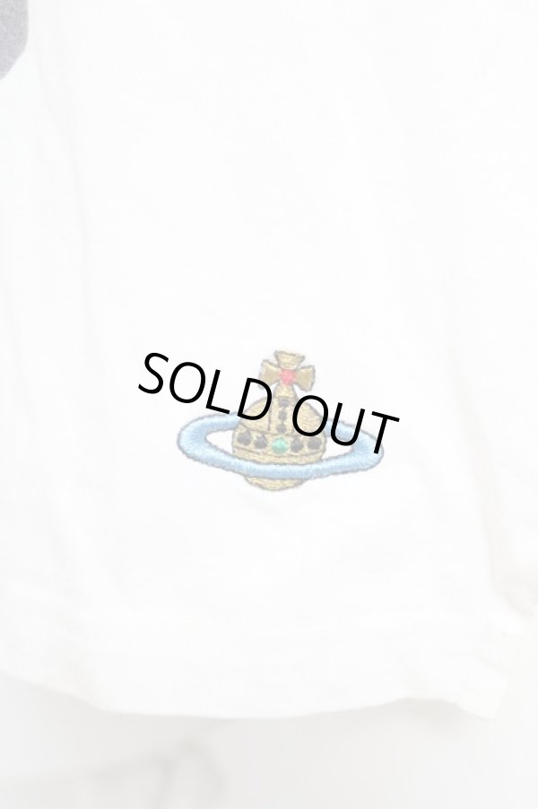 画像3: ヴィヴィアンウエストウッド 中古 / 花柄ORB刺繍カットソー S 白  Y-26-05-03-048-to-SZ-ZY (3)
