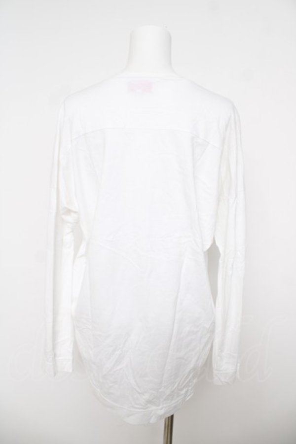 画像2: ヴィヴィアンウエストウッド 中古 / 額縁ハートTシャツ 2 白×赤  Y-26-05-03-049-ts-SZ-ZY (2)