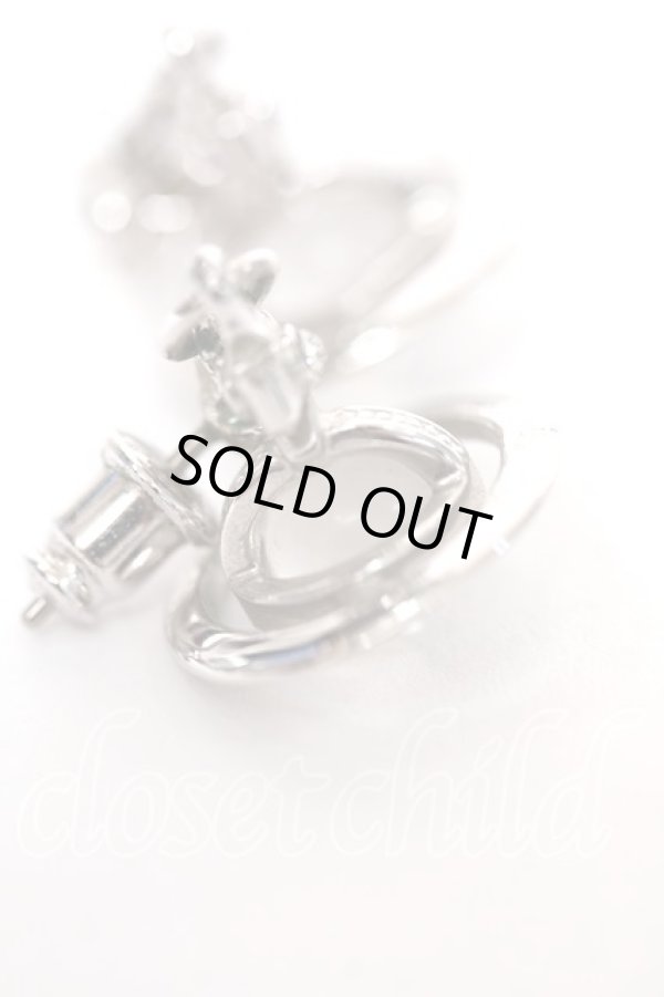 画像2: ヴィヴィアンウエストウッド 中古 / new tiny orb pierce  シルバー  Y-26-05-03-006-ac-SZ-ZY (2)