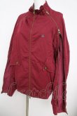 画像4: ヴィヴィアンウエストウッド MAN 中古 / オーブ刺繍ZIPデザインブルゾン 48 ワイン  Y-26-05-03-063-jc-SZ-ZY (4)