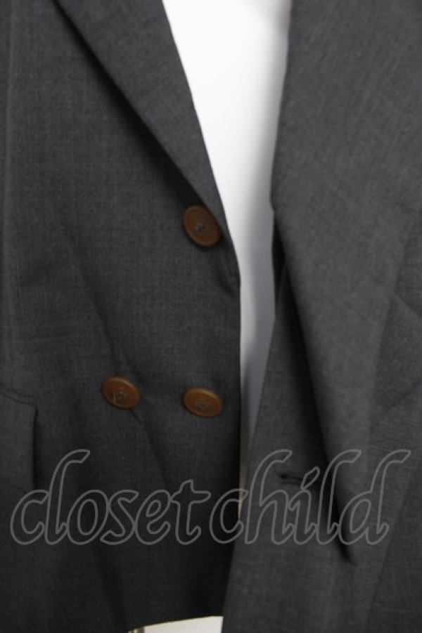 画像3: ヴィヴィアンウエストウッド MAN 中古 / ADVERSITY JACKET 46 グレー  Y-26-05-03-065-jc-SZ-ZY (3)
