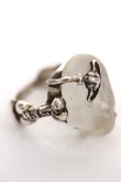 画像2: ヴィヴィアンウエストウッド 中古 / rock skull ring XS シルバー  Y-26-05-03-008-ac-OD-ZY (2)